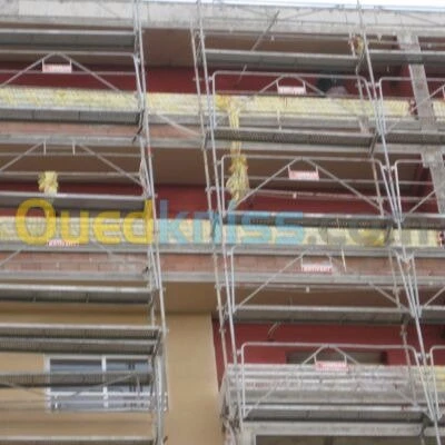 plâtre projeter et peinture