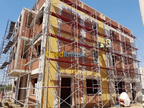 Revètement de façade monocouche