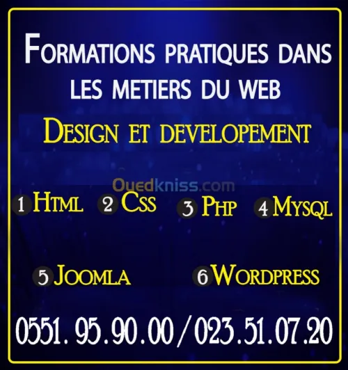 DEVELLOPEMENT WEB