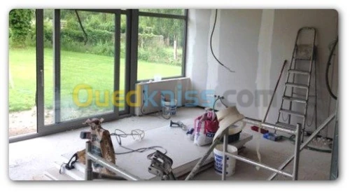 Traveaux de constructions et nettoyage