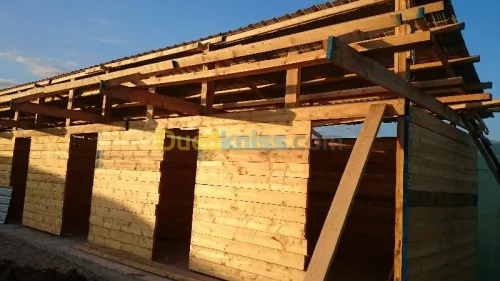 Fabrication de boxes pour chevaux  