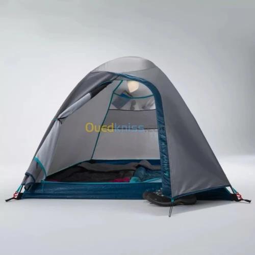 TENTE DE CAMPING MH100 GRIS-2 PERSONNE QUECHUA DECATHLON