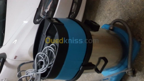 Ponceuse de carlage et aspirateur 
