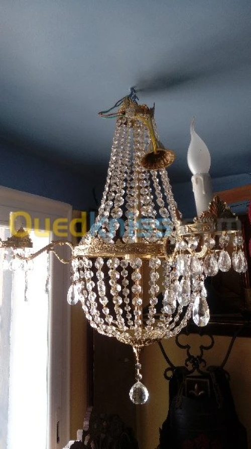 Lustre montgolfière style Napoléon 