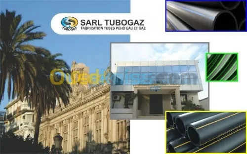 Fabrication De Tubes  PEHD Eau et Gaz 