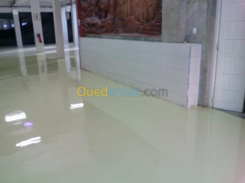 Dallage, Revêtement sol epoxy