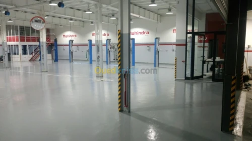 Dallage, Revêtement sol epoxy