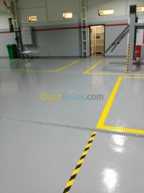 Dallage, Revêtement sol epoxy