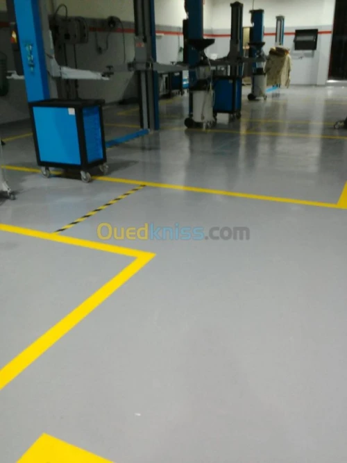 Dallage, Revêtement sol epoxy