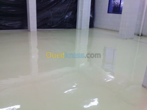 Dallage, Revêtement sol epoxy