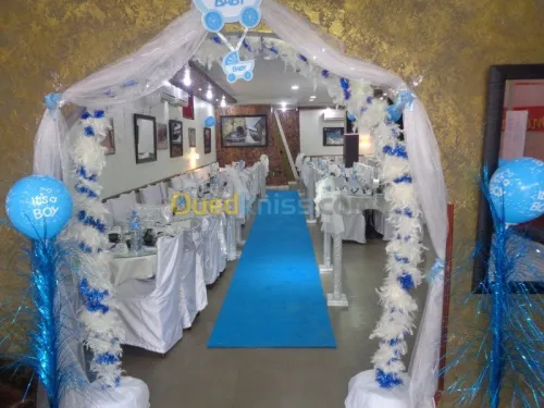 Décoration des salle des fêtes 