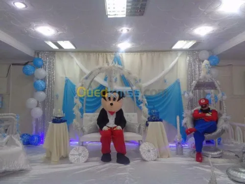 Décoration des salle des fêtes 