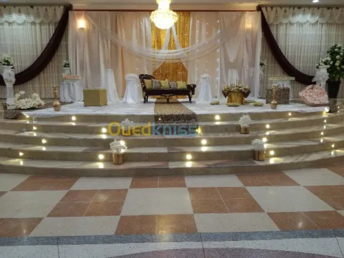 Décoration des salle des fêtes 