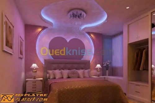décoration en placo plâtre 