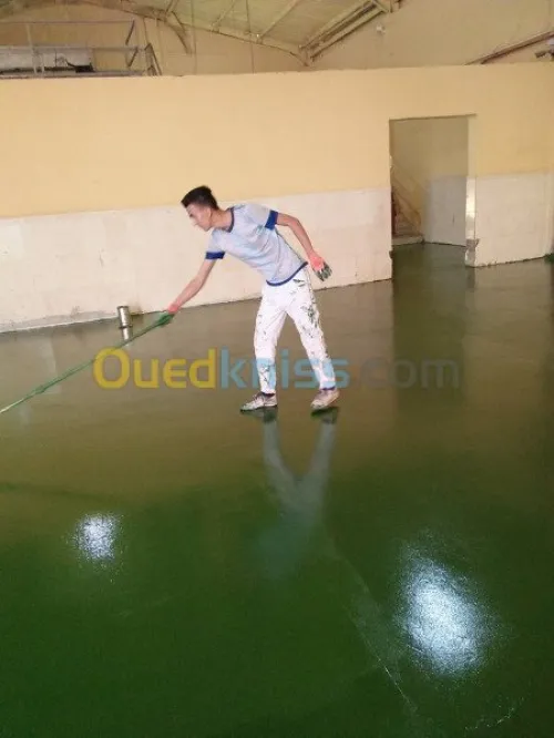 Revetement tous type de sol en epoxy