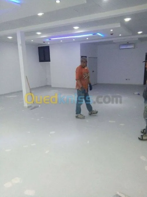 Revetement tous type de sol en epoxy