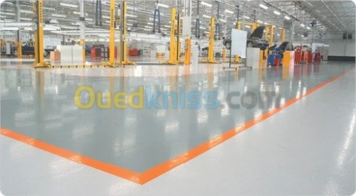 Vente de résine époxy (sol industriel)