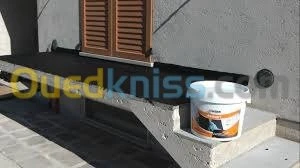 Etanchéité sous carrelage / Fondations