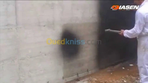 Etanchéité sous carrelage / Fondations