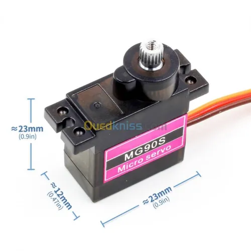 Servo Moteur SG90  / MG90S / MG996R Arduino 