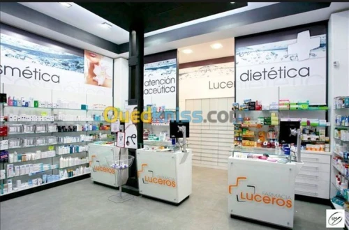Agencement pharmacie Algerie