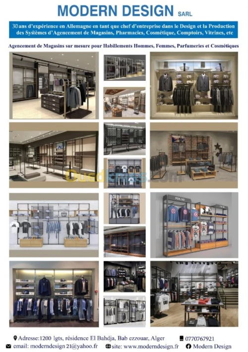 Agencement pharmacie Modern design