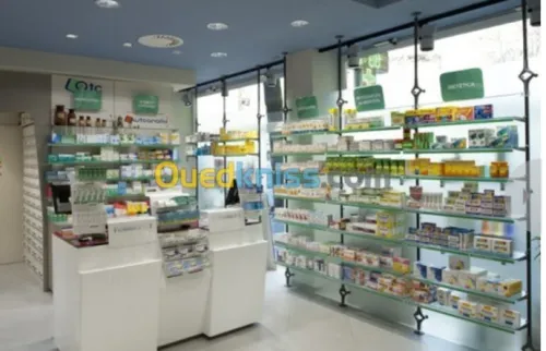 Plan 3D pour aménagement pharmacie parapharmacie Algérie