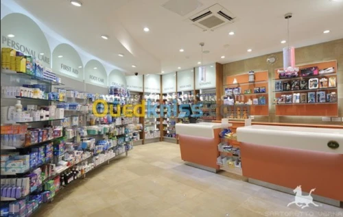meuble design pour pharmacie Algerie