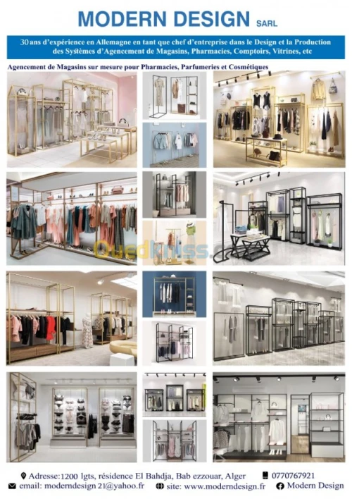 meuble design pour pharmacie Algerie