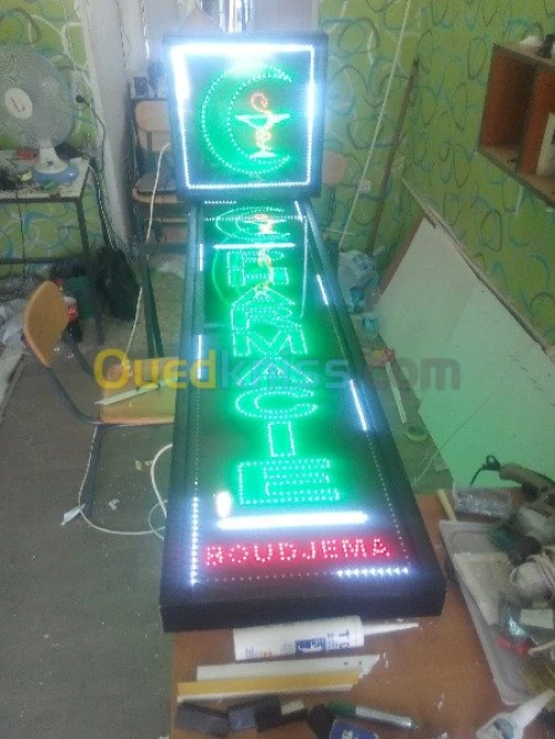 fabrication des panneaux pub a led 