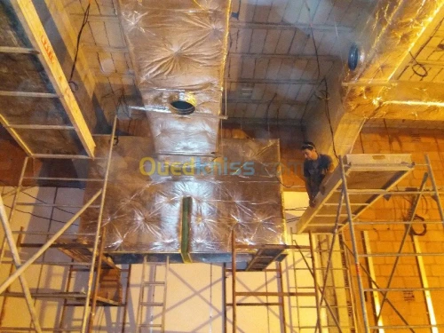 Fabrication de la gaine climatisation