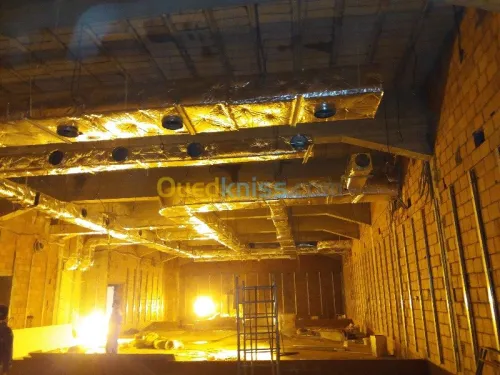 Fabrication de la gaine climatisation
