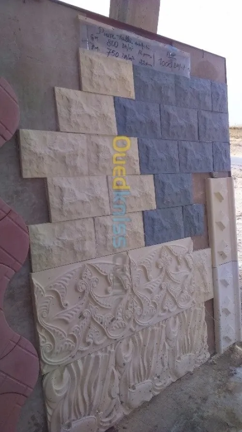 paves et pierres taillées 