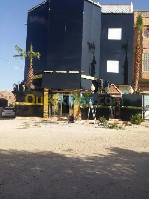 Habillages des façades en alucobande aluco