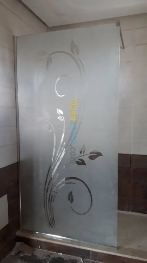 façade en verre trempè
