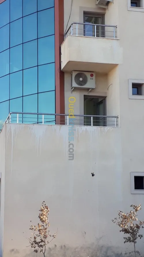 façade en verre trempè