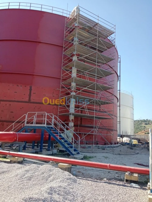 Travaux de sablage et peinture