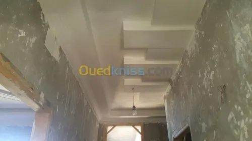 plâtre et peinture,dale de sole