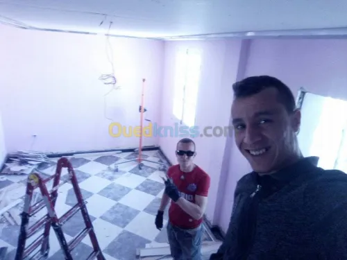 placo platre decoration séparation 