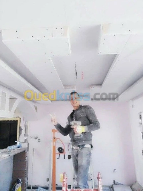 placo platre decoration séparation 