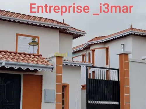 Traitement de façade en enduit monocouche
