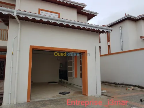 Traitement de façade en enduit monocouche