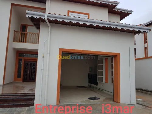 Traitement de façade en enduit monocouche