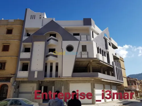 Traitement de façade en enduit monocouche