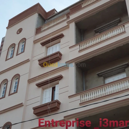 Traitement de façade en enduit monocouche