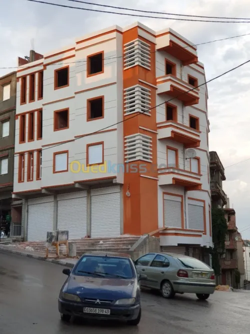 Traitement de façade en enduit monocouche