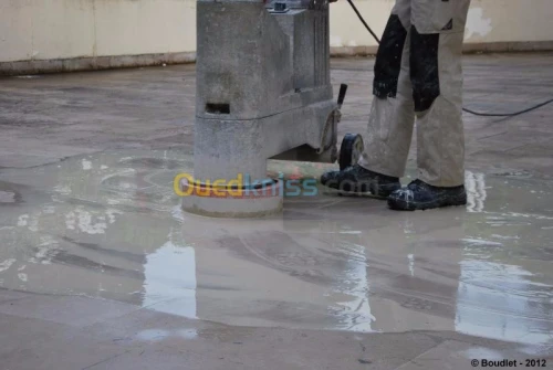 ponçage et nettoyage