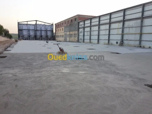 Dalage industriels et résine epoxy