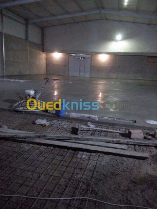 Dalage industriels et résine epoxy