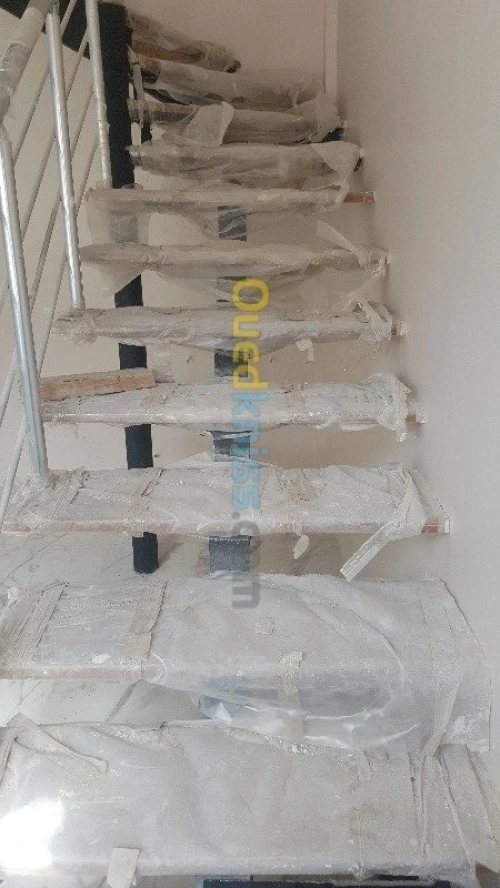 Construction escalier ferronnerie 